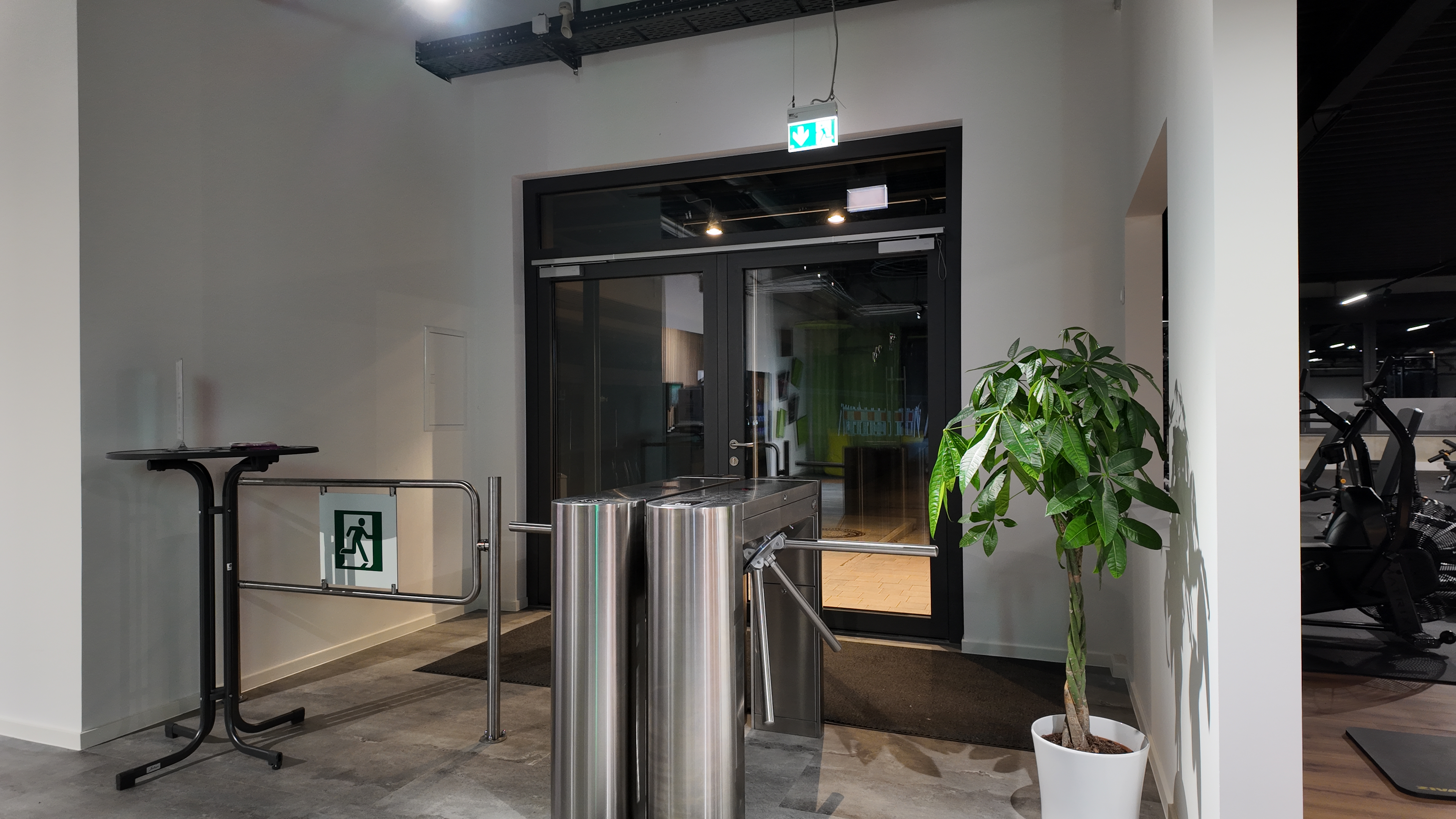 Eingangsbereich im JonFit Studio